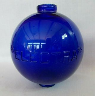 Cobalt Blue Electra Lightning Rod Ball