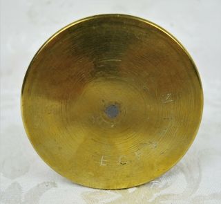 Large WWII Trench Art Brass Artillery Shell Casing Bullet Ashtray 5