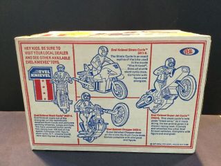 Rare Vintage Ideal King Of The Stuntmen Evel Knievel CB Van - & 3