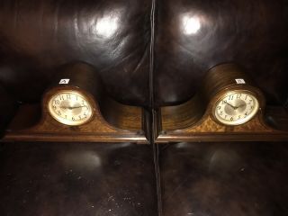 Two 1930s Antique Seth Thomas Electricclocks W Westminster Chime For Repair