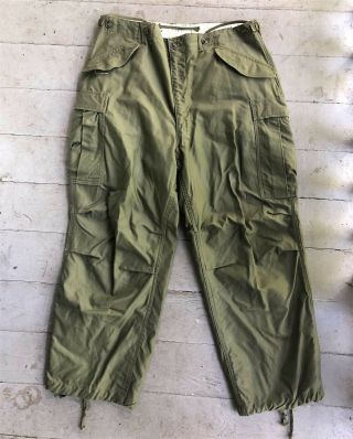 Vintage M - 1951 Trousers Dated 1953 Large
