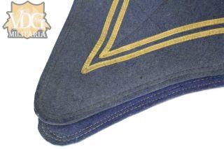 WW1 German Military Cavalry Blue and Gold Horse Saddle Blanket 2