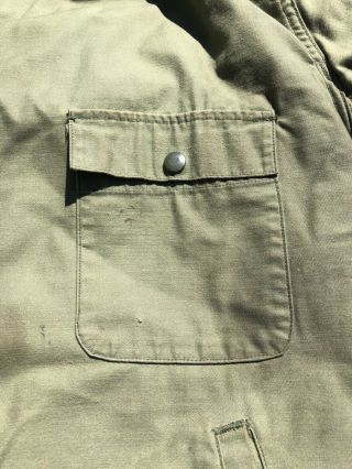 Vintage Vanderbilt Shirt Co.  50’s Korean War Military Field Jacket. 3