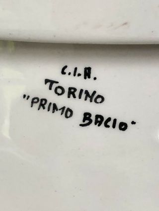 CIA Torino Ceramic first kiss Italian Milan Mcm 1930s Art Deco Lenci Period 8