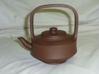 Antique Handmade Chinese Yixing Zisha Clay Teapot Signed Chinese