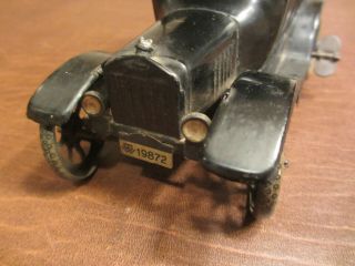 VINTAGE ANTIQUE 1920s MODEL T FORD BING TOYS GERMANY TIN WIND UP TOY CAR 5