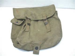 Antique 1944 Usmc Wwii Boyt 44 Canvas Backpack Bag
