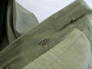 BARELY Vintage 1952 BRITISH ARMY Overalls Denim Blouse IKE Jacket; Size 5 10