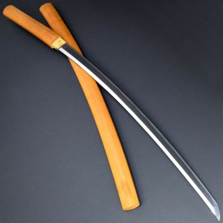 Antique Nihonto Japanese Long Sword Katana Kiyonori 長船 Signed W/shirasaya Nr