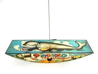 Great DISNEY 1939 Lithographed Tin Wind - up Toy 