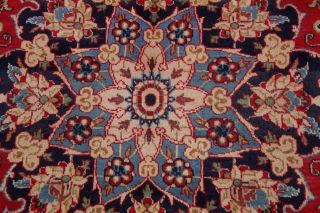 Traditional Floral Vintage Persian Area Rug Oriental Hand - Knotted RED Wool 10x13 9