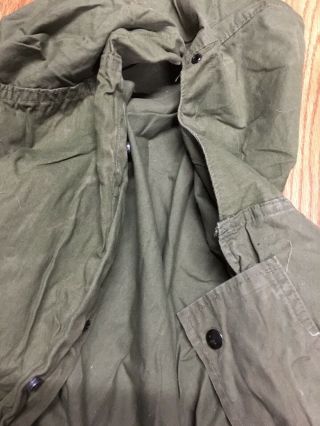 Vintage WW2 Korean War Era US Army Sleeping Bag Cover M - 1945 5