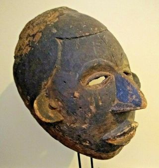Antique Igbo Helmet Mask - Nigeria - Early 20th Century