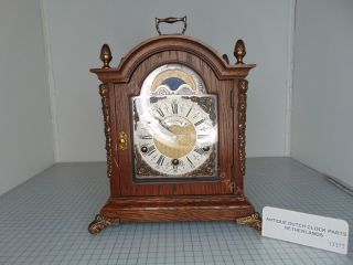 Warmink Table Clock With 3 Melodies With Ave Maria Chime