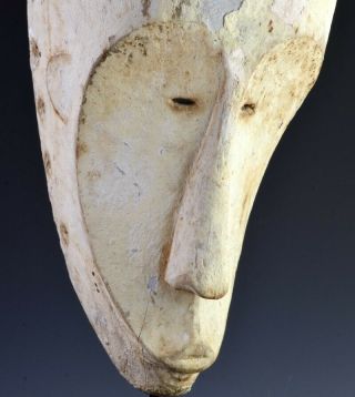 RARE & IMPORTANT HUGE OLD AFRICAN NGIL GABON FANG WOOD HELMET CEREMONIAL MASK 7