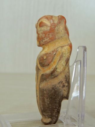 Antique Mongolian Carved Stone figure statuette,  idol,  god,  alien,  monster,  amulet 8