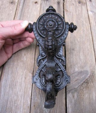 Ornate Reclaimed Cast Iron Door Knocker Dragon Kenrick?