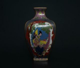 Perfect Antique Chinese Porcelain Famille - Rose Vase Yongzheng Mark