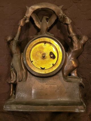 RARE & VINTAGE 1933 National Recovery Act NRA & Prohibition Era Bartender Clock 10