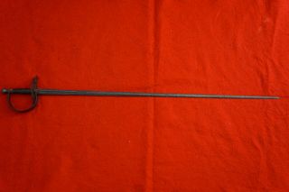 American Revolutionary War Rapier Sword Rare Folding Guard
