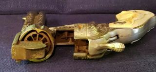 Vintage TEXAN Western Cowboy Toy Cap Gun Pistol Single Action Revolver Hubley 4