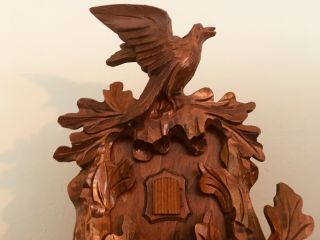 Stunning Large Black Forest Certified Cuckoo Clock.  Traditional Style.  28 