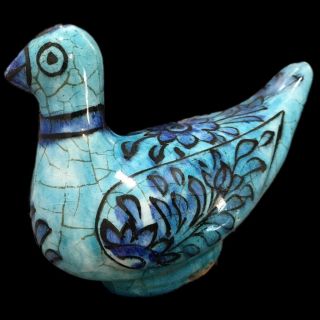 Rare Huge Gandhara Ancient Glazed Decorative Bird Statue 300 Bc (1)