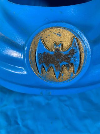 1966 Ideal Official Batman Helmet & Cape With Box 10