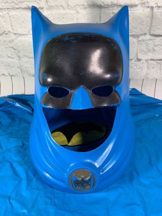 1966 Ideal Official Batman Helmet & Cape With Box 8