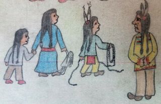 LEDGER DRAWING.  SAM LOMO.  1915.  INCREDIBAL 4