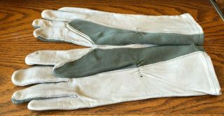 Authentic Usaf Nomex Pilot Gloves Belonged To F - 117 Stealth Fighter Pilot Size11
