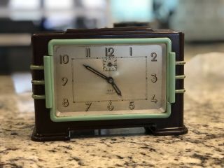 Art Deco French - Made Jaz Alarm Clock “silencieux”