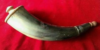 Great Old Antique Powder Horn 2