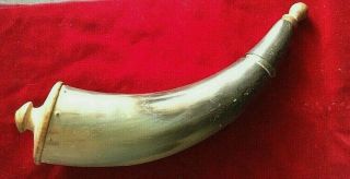 Great Old Antique Powder Horn 3