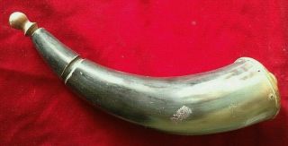 Great Old Antique Powder Horn 6