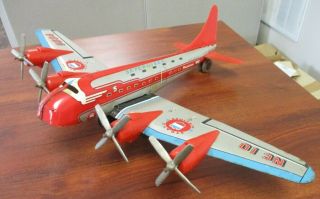 Vintage Marx Tin Litho Friction Stratoliner 700 Skycruiser Strato Airlines