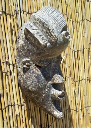 African Art Bassa Mask From Liberia 11 