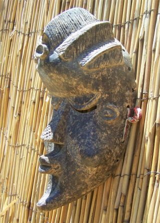 African Art Bassa Mask From Liberia 11 