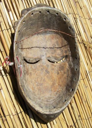 African Art Bassa Mask From Liberia 11 