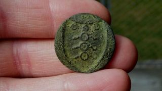 Rev War Dug British Royal Artillery Coat Button