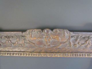 1800s EARLY ANTIQUE CHINESE EXPORT CARVED WOOD PAINTING FRAME 4