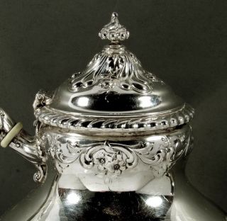 Gorham Sterling Silver Tea Set Made 1898 - No Mono 5