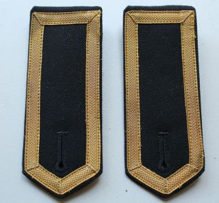 German Ww 2 Shoulder Boards - Kriegsmarine - Rbn Number