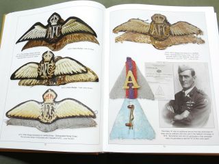 SIGNED US Army WW1 AIR SERVICE PILOT WING FLIGHT BADGE INSIGNIA REFERENCE BOOK G 8