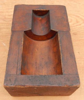 Antique Wooden Foundry Sand Casting Mold for Display Architectural Element 5