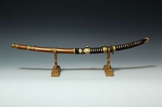 Japan Antique Edo Child TACHI 龍 koshirae sword tsuba yoroi samurai katana Busho 10