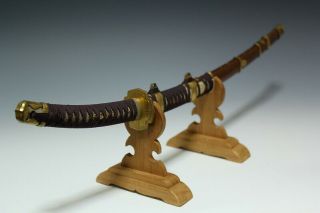 Japan Antique Edo Child TACHI 龍 koshirae sword tsuba yoroi samurai katana Busho 2