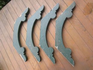 4 Antique Wood Porch Post Supports/Brackets/Corbels Victorian 2