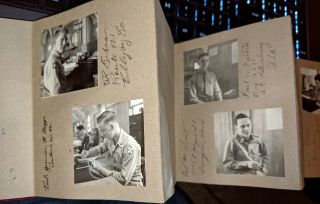 Korean War era Post Personnel Photo Album T.  M.  G.  R.  1949 9