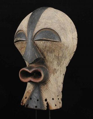Songye Kifwebe Wooden Mask Tribal Art Drc African Art Zaire